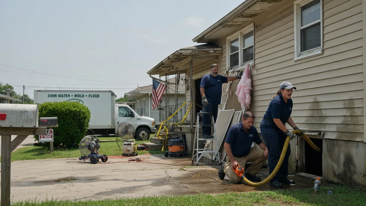 Water Damage Repair in Hazel Hurst, PA near me